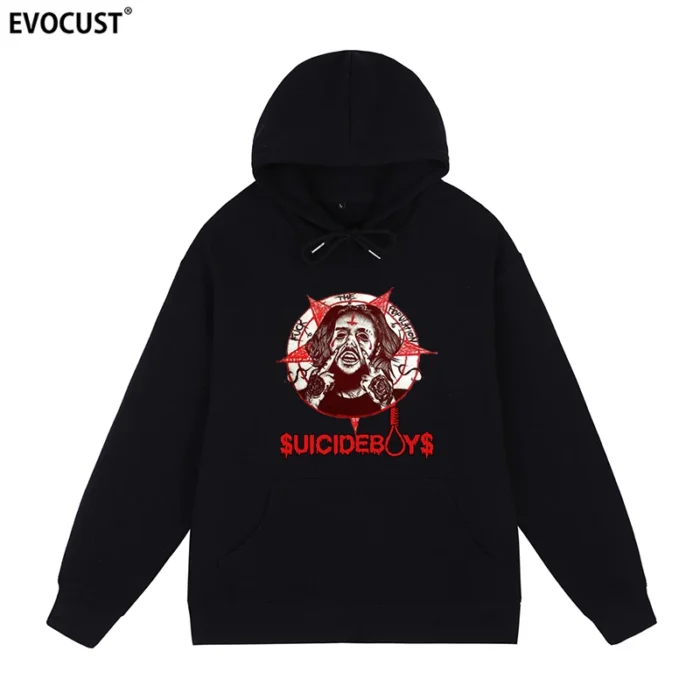 Suicideboys Hip Hop Rap Hoodie-Black