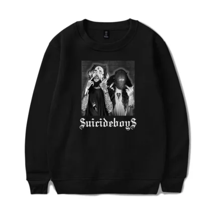 SuicideboyS Scrim and Ruby Logo Crewneck Merch Sweatshirt