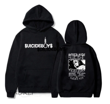 Vintage Grey Day Suicideboy Hoodie