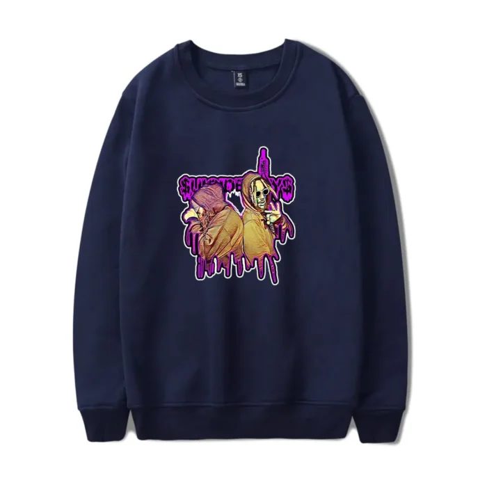 Suicideboys Crewneck Purple Drip Merch Sweatshirt