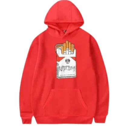 $uicideboy$ G59 Cigarette Merch Red Hoodies