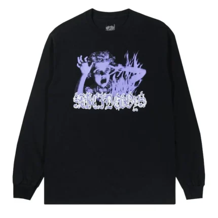 Influenced By Suicide Long Sleeve Sweatshirts