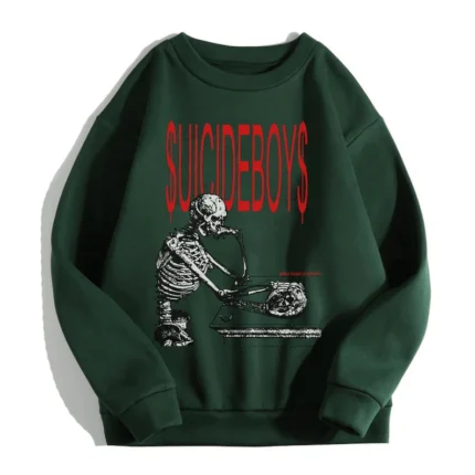 Suicideboys Green Hip Hop Sweatshirt