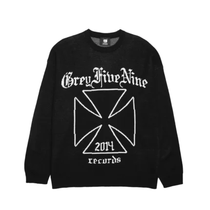 G59 2014 Records Knitted Black Sweater